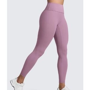 High Waisted Womens Yoga Pants Secretsculpt Workout Leggings Purple
